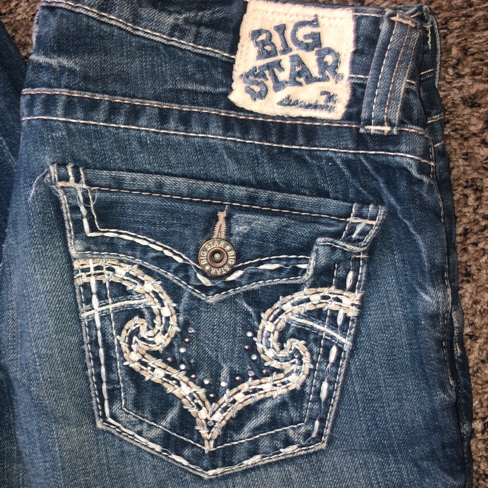 Big Star Medium Wash Flare Jeans✨